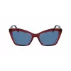 KARL LAGERFELD KL6105S-604 Sieviešu kaķacs formas saulesbrilles Havana brūns gradients 54mm