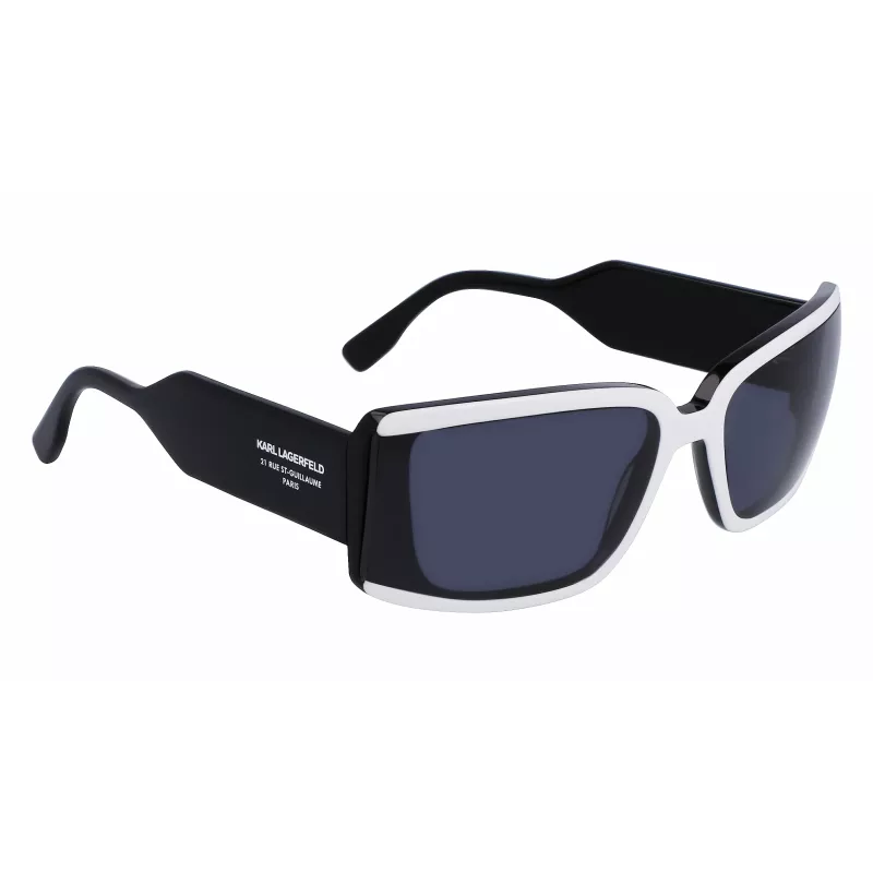 KARL LAGERFELD KL6106S-6 Unisex saulesbrilles 64/19/135 mm Melnas Pelēkas