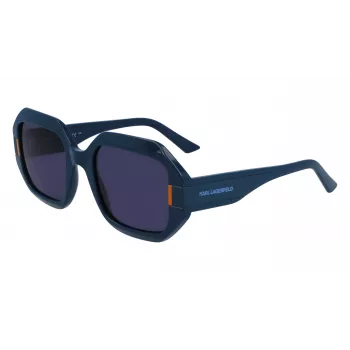 KARL LAGERFELD KL6124S-400 Sieviešu saulesbrilles Zilas 53mm