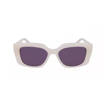 KARL LAGERFELD KL6125S-280 Sieviešu saulesbrilles Havana Bruņurupuča acetāta rāmis Brūnas gradienta lēcas 52mm