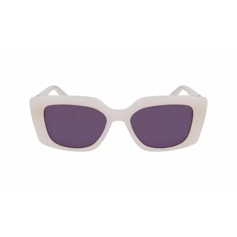 KARL LAGERFELD KL6125S-280 Sieviešu saulesbrilles Havana Bruņurupuča acetāta rāmis Brūnas gradienta lēcas 52mm