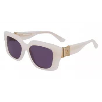 KARL LAGERFELD KL6125S-280 Sieviešu saulesbrilles Havana Bruņurupuča acetāta rāmis Brūnas gradienta lēcas 52mm