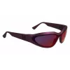 KARL LAGERFELD KL6128S-606 Unisex saulesbrilles Havana Brown Acetāts 69mm