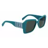 KARL LAGERFELD KL6140S531730 Sieviešu kaķacs formas saulesbrilles Havana bruņurupuča brūna gradienta 53mm