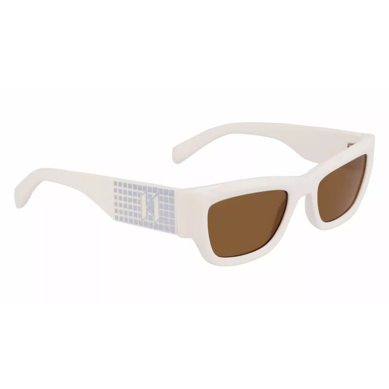 KARL LAGERFELD KL6141S522110 Sieviešu saulesbrilles - Melns rāmis, pelēkas gradienta lēcas 52/21/140 mm