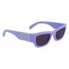 KARL LAGERFELD KL6141S522154 Sieviešu kaķacs formas saulesbrilles - Melns acetāta rāmis, Pelēks gradienta lēcas, 52mm