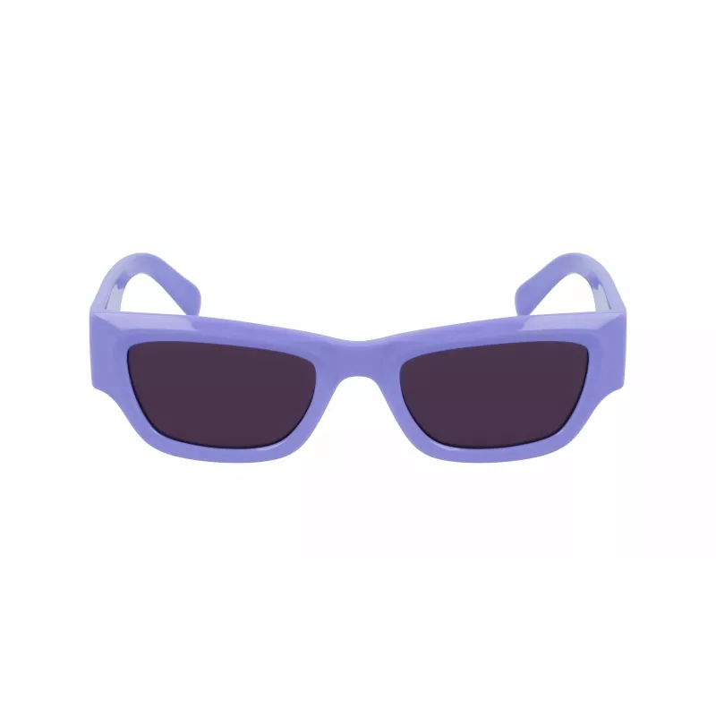 KARL LAGERFELD KL6141S522154 Sieviešu kaķacs formas saulesbrilles - Melns acetāta rāmis, Pelēks gradienta lēcas, 52mm