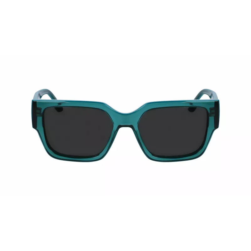 KARL LAGERFELD KL6142S-316 Unisex Taisnstūra saulesbrilles Havana 55mm