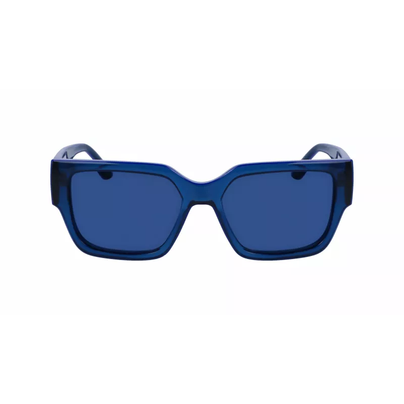 KARL LAGERFELD KL6142S-423 Unisex Saulesbrilles Blue Havana Grey Blue 55mm