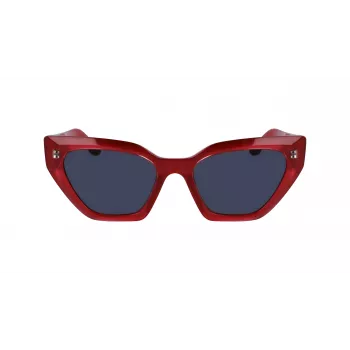 KARL LAGERFELD KL6145S-600 Sieviešu kaķacs formas saulesbrilles Havana Brūns gradients 54mm