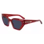 KARL LAGERFELD KL6145S-600 Sieviešu kaķacs formas saulesbrilles Havana Brūns gradients 54mm