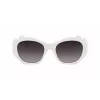 KARL LAGERFELD KL6146S-105 Sieviešu saulesbrilles Havana Acetāts Kvadrātveida rāmis Brūnas gradienta lēcas 54mm