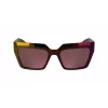 KARL LAGERFELD KL6181S-602 Sieviešu saulesbrilles Havana Brūna 55mm