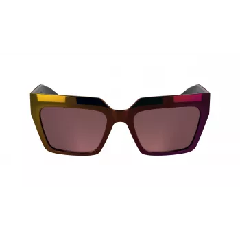 KARL LAGERFELD KL6181S-602 Sieviešu saulesbrilles Havana Brūna 55mm