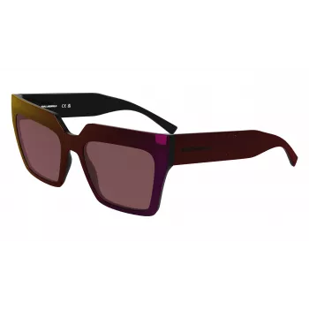 KARL LAGERFELD KL6181S-602 Sieviešu saulesbrilles Havana Brūna 55mm