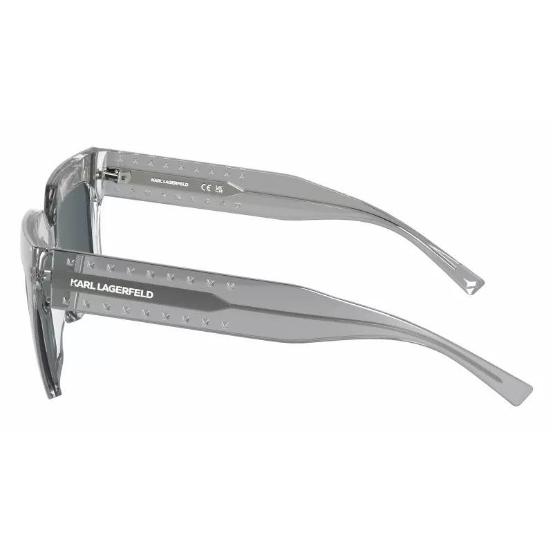 KARL LAGERFELD KL6181S551900 Sieviešu kaķacs formas saulesbrilles Melnas Pelēks gradients 55/19/140 mm