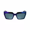 KARL LAGERFELD KL6181SN-400 Sieviešu kaķacs formas saulesbrilles zils gradients