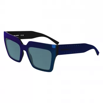 KARL LAGERFELD KL6181SN-400 Sieviešu kaķacs formas saulesbrilles zils gradients