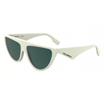 KARL LAGERFELD KL6185S591410 Sieviešu tauriņveida saulesbrilles Melna/Pelēka 59mm