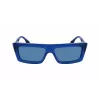 KARL LAGERFELD KLJ6147S Unisex Saulesbrilles - Melns Rāmis Pelēkas Lēcas 56/15/145 mm