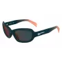KARL LAGERFELD KLJ6200S Unisex saulesbrilles - Melns rāmis, pelēkas lēcas 57mm