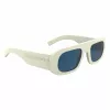 KARL LAGERFELD MAN KL6188S-105 Saulesbrilles - Spīdīgi melna, pelēka lēca, 52/22/145 mm