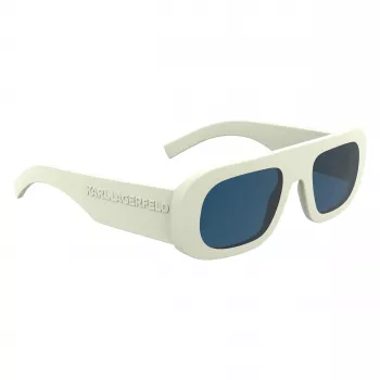 KARL LAGERFELD MAN KL6188S-105 Saulesbrilles - Spīdīgi melna, pelēka lēca, 52/22/145 mm