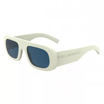 KARL LAGERFELD MAN KL6188S-105 Saulesbrilles - Spīdīgi melna, pelēka lēca, 52/22/145 mm