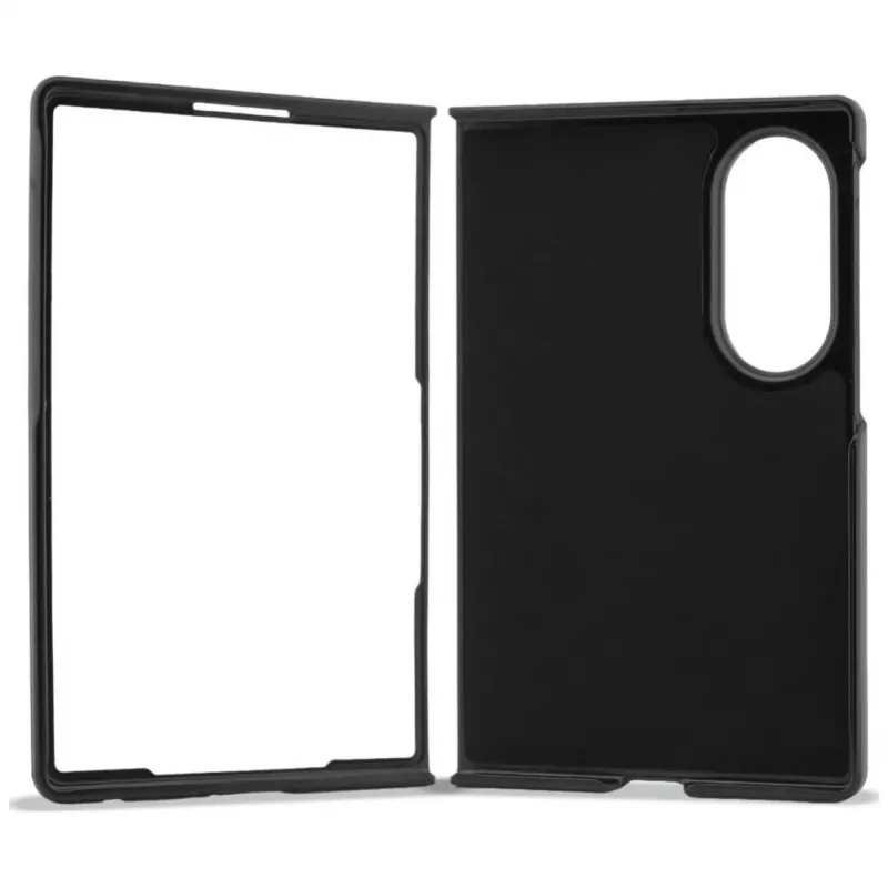 Karl Lagerfeld PU Saffiano Karl un Choupette maciņš Samsung Galaxy Z Fold8 melns