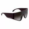 Karl Lagerfeld Unisex kvadrātveida saulesbrilles KL6209S-601 melnas/pelēkas 65-19-140