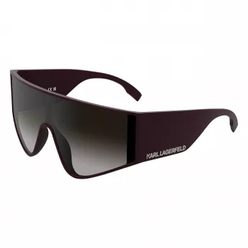 Karl Lagerfeld Unisex kvadrātveida saulesbrilles KL6209S-601 melnas/pelēkas 65-19-140