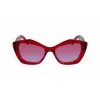 KARL LAGERFELD Sieviešu kvadrātveida acetāta saulesbrilles KL6127S 521862 52/18/140 mm