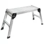 Kastom Alumīnija darba platforma ML-203 - 150 kg ietilpība, 500 mm augstums, salokāma