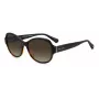 Kate Spade Addilynn sieviešu saulesbrilles - melns acetāta rāmis, pelēki gradienta lēcas - 57/17/145 mm
