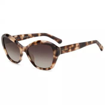 KATE SPADE AGLAIA-S-1EZ Sieviešu kvadrātveida saulesbrilles Havana Brūna 54mm