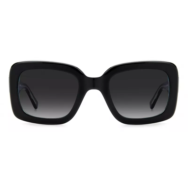 KATE SPADE Bellamy Sieviešu saulesbrilles - Tumši Havana rāmis, Brūnas gradienta lēcas - 52mm