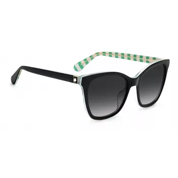 KATE SPADE DESIS807F59O Sieviešu saulesbrilles Havana Acetāta rāmis Brūnas gradienta lēcas 55/17/140 mm