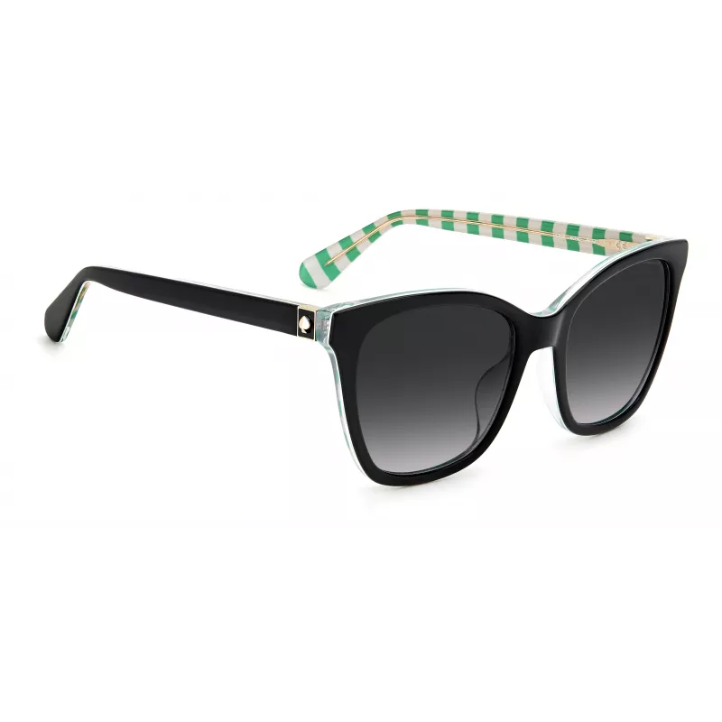 KATE SPADE DESIS807F59O Sieviešu saulesbrilles Havana Acetāta rāmis Brūnas gradienta lēcas 55/17/140 mm