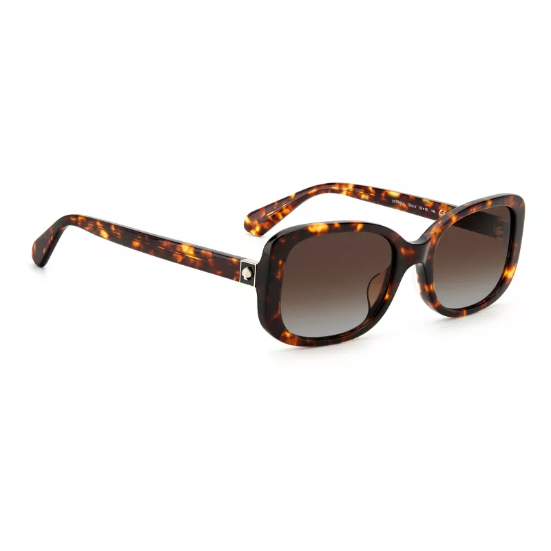KATE SPADE Dionna Sieviešu Saulesbrilles S06JF2L Havana Acetāts Brūns Gradients 52mm
