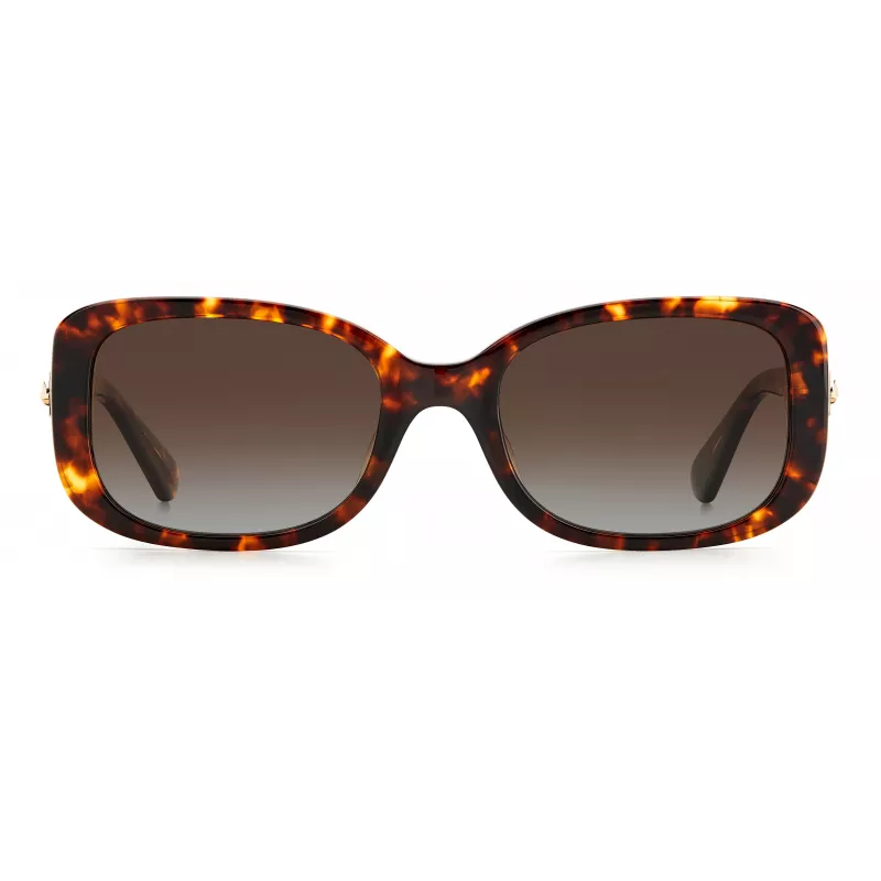 KATE SPADE Dionna Sieviešu Saulesbrilles S06JF2L Havana Acetāts Brūns Gradients 52mm