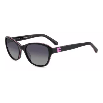 Kate Spade Golda GOLDA-G-S-807 Sieviešu saulesbrilles - Kaķacs formas acetāta rāmis, brūnas gradienta lēcas, 56 mm