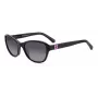 Kate Spade Golda GOLDA-G-S-807 Sieviešu saulesbrilles - Kaķacs formas acetāta rāmis, brūnas gradienta lēcas, 56 mm