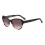 KATE SPADE Golda sieviešu saulesbrilles - kvadrātveida acetāta rāmis - brūnas gradienta lēcas - 56/20/135 mm