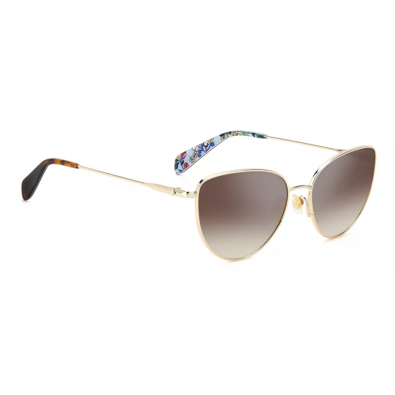 Kate Spade Hailey sieviešu saulesbrilles Havana brūns gradients 55mm