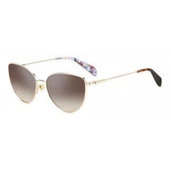 Kate Spade Hailey sieviešu saulesbrilles Havana brūns gradients 55mm