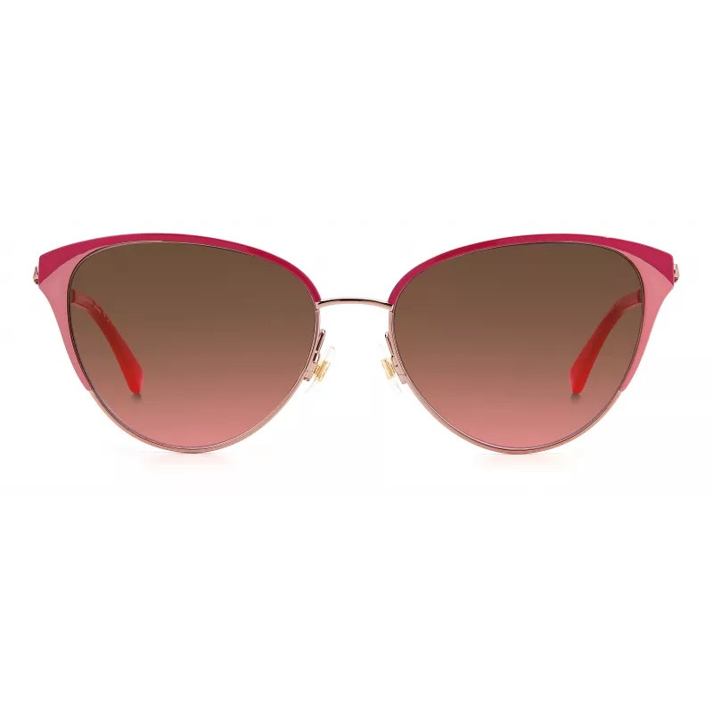 Kate Spade IANNA/G/S sieviešu saulesbrilles - melns rāmis, pelēkas lēcas, 56/17/140 mm