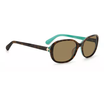 Kate Spade Izabella GSFZL Sieviešu saulesbrilles - Acetāta rāmis, UV400 aizsardzība, 55 mm lēcas