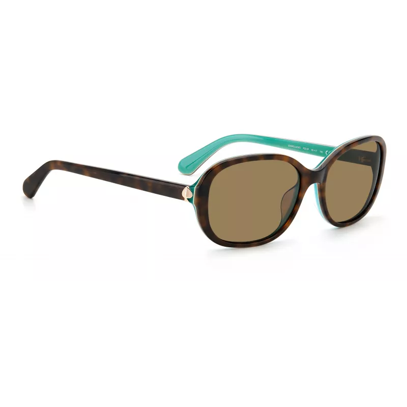 Kate Spade Izabella GSFZL Sieviešu saulesbrilles - Acetāta rāmis, UV400 aizsardzība, 55 mm lēcas