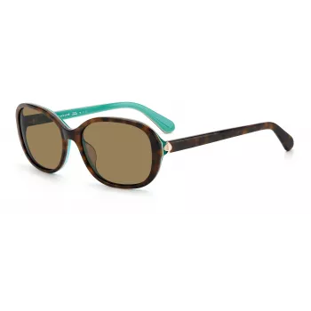 Kate Spade Izabella GSFZL Sieviešu saulesbrilles - Acetāta rāmis, UV400 aizsardzība, 55 mm lēcas