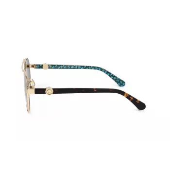 Kate Spade Raglan sieviešu saulesbrilles - Kvadrātveida acetāta rāmis - UV400 aizsardzība - 56/17/140 mm